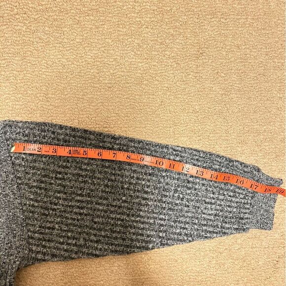 Zara Trafuluc Gray Ribbed Knit Sweater - M - Picture 12 of 12